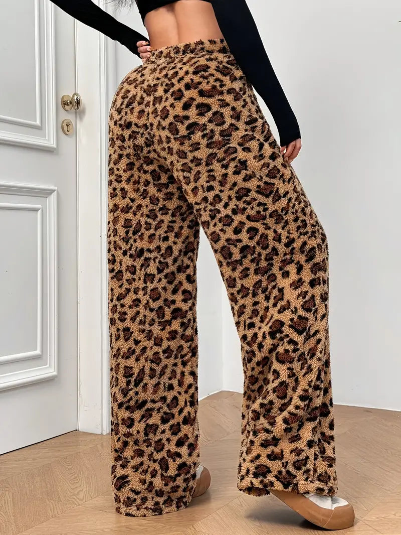 Leopard Print Pants