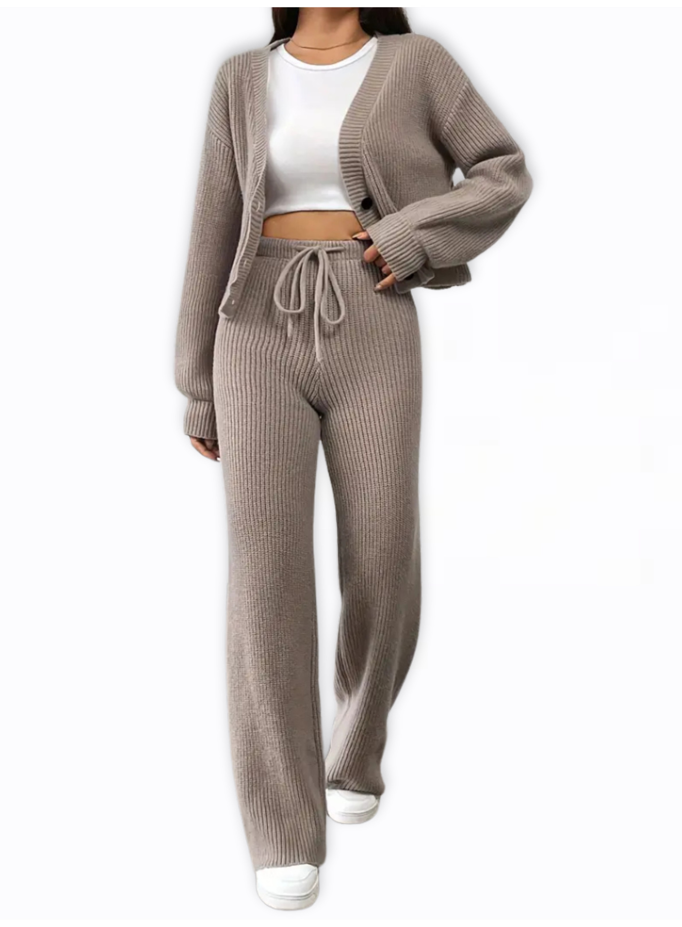 Ribbed 2-Piece Lounge Set